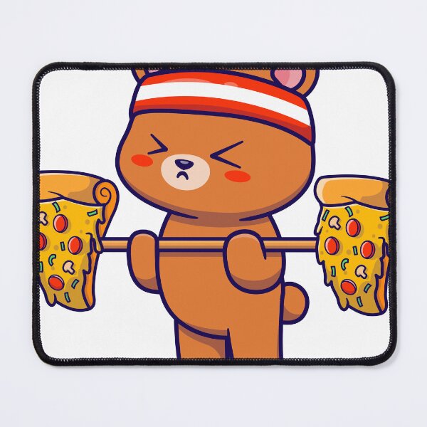 Item preview, Bear pizza designed and sold by DragonflyLP.