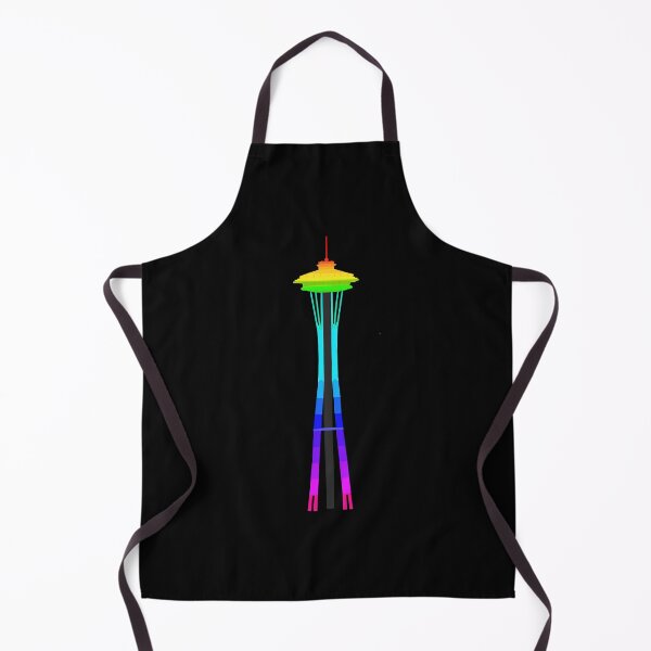 Item preview, Rainbow version of the space needle in 5e city of Seattle designed and sold by adesignworld.