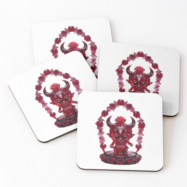 Item preview, Garnet Demon Figurine designed and sold by MadinaFatt.