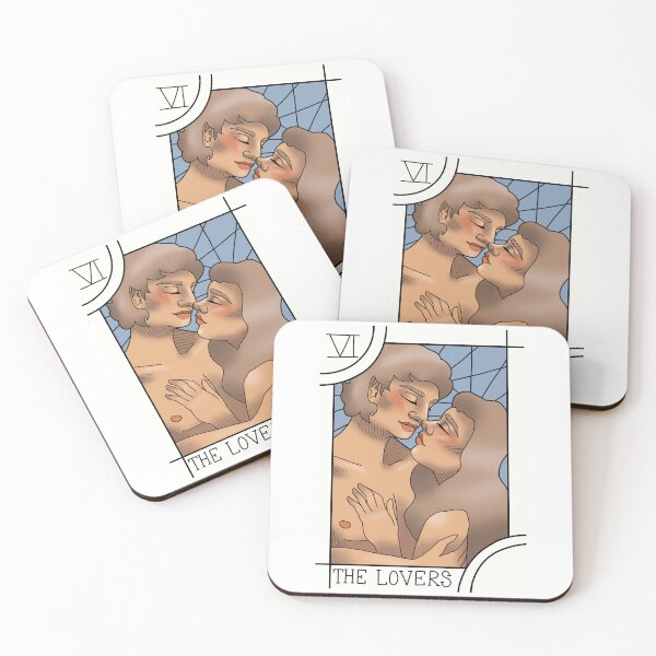 Item preview, The Lovers Tarot Card designed and sold by Xyluxus.