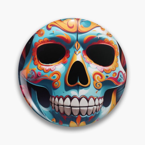 Item preview, Beautiful Halloween skull designed and sold by akanja.