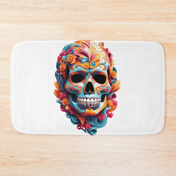 Item preview, Beautiful Halloween skull designed and sold by akanja.