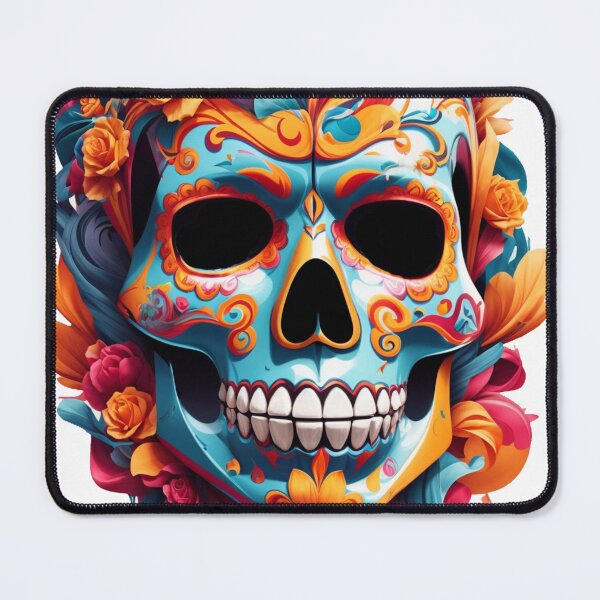 Item preview, Beautiful Halloween skull designed and sold by akanja.