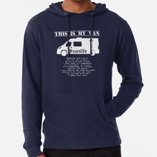 Vanlife Creed - Ducato G4 Lightweight Hoodie