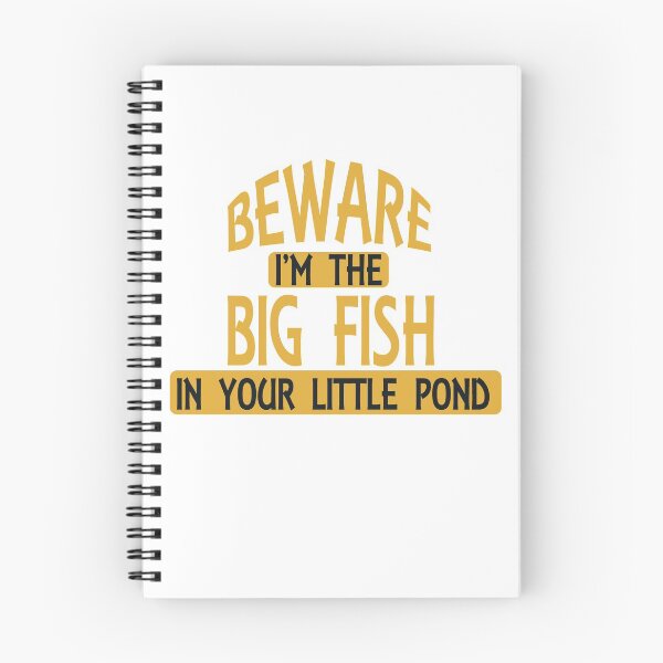 Item preview, Beware I'm the Big Fish in Your Little Pond designed and sold by Rightbrainwoman.