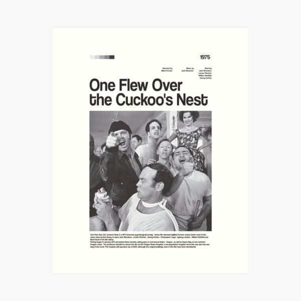 Item preview, One Flew Over the Cuckoo's Nest movie poster designed and sold by paulrommer.