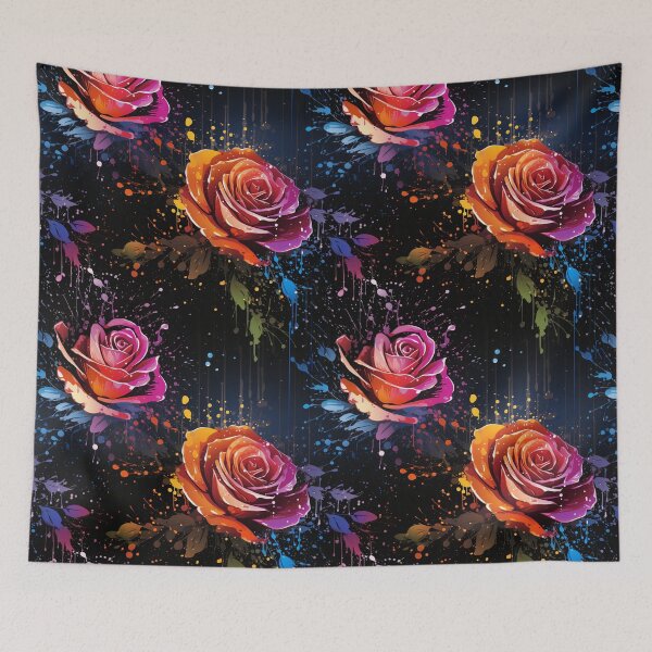 Item preview, Painted Roses designed and sold by BloodRubyz.