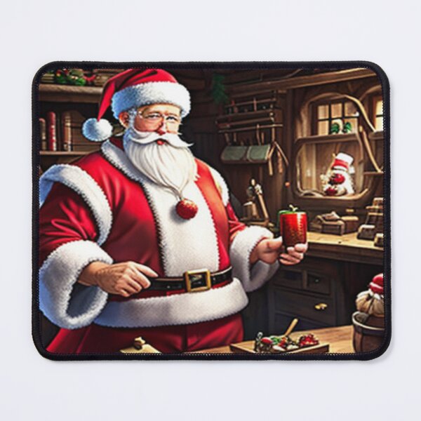 Item preview, Santa In His Workshop designed and sold by KoliBabb.