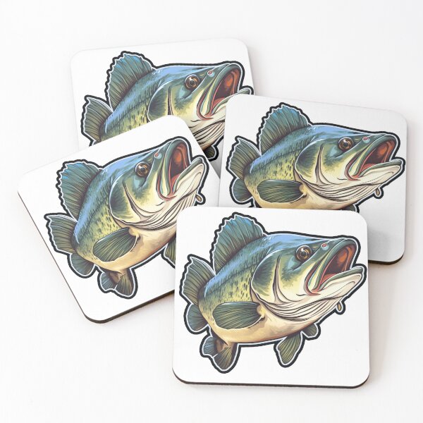 Item preview, Bass fish designed and sold by DiveIntoDesigns.