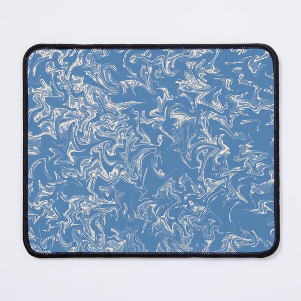 Item preview, Swirling white on blue background designed and sold by Artspoty.