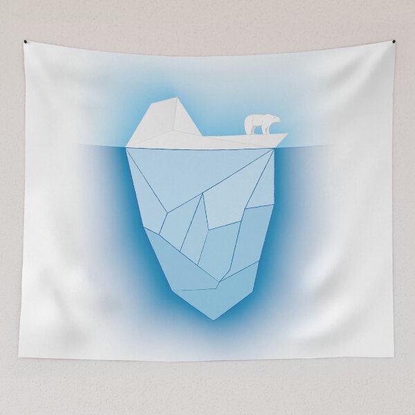 Item preview, Polar bear on a glacier designed and sold by Antoine Marineau Bélanger.