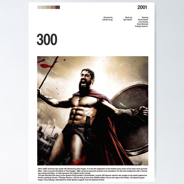 300 Spartalı 2007  300 movie, Movie posters, Full movies