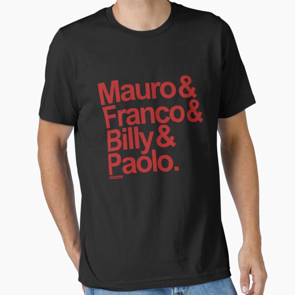 Fab 4 (red) Essential T-Shirt