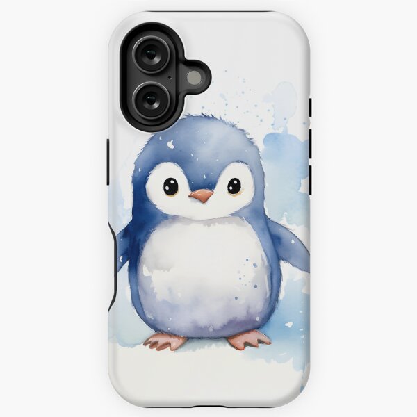 Item preview, Cute penguin watercolor designed and sold by natilop.