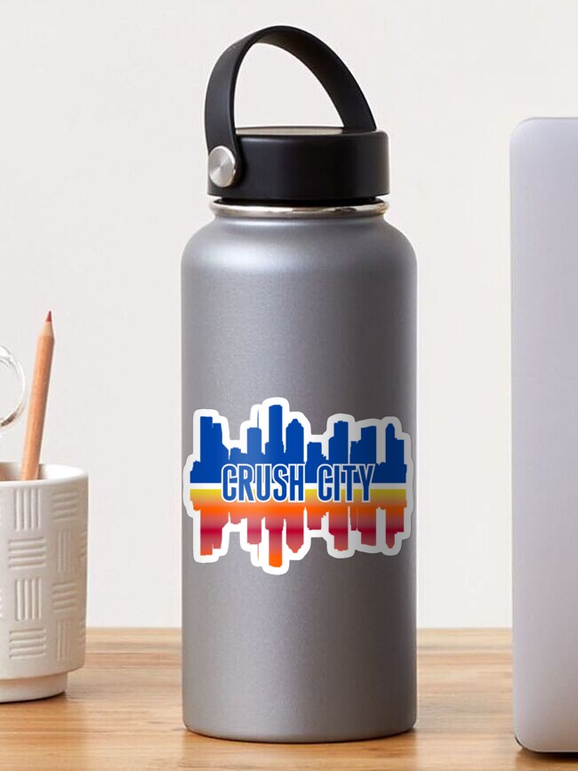 Houston Nickname Crush City Skyline | Sticker