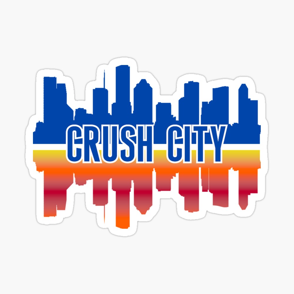 Houston Nickname Crush City Skyline Greeting Card for Sale by  Sport-Your-Gear