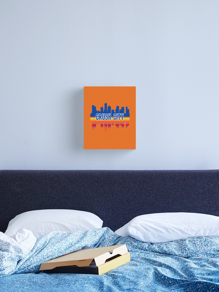 Houston Nickname Crush City Skyline | Poster