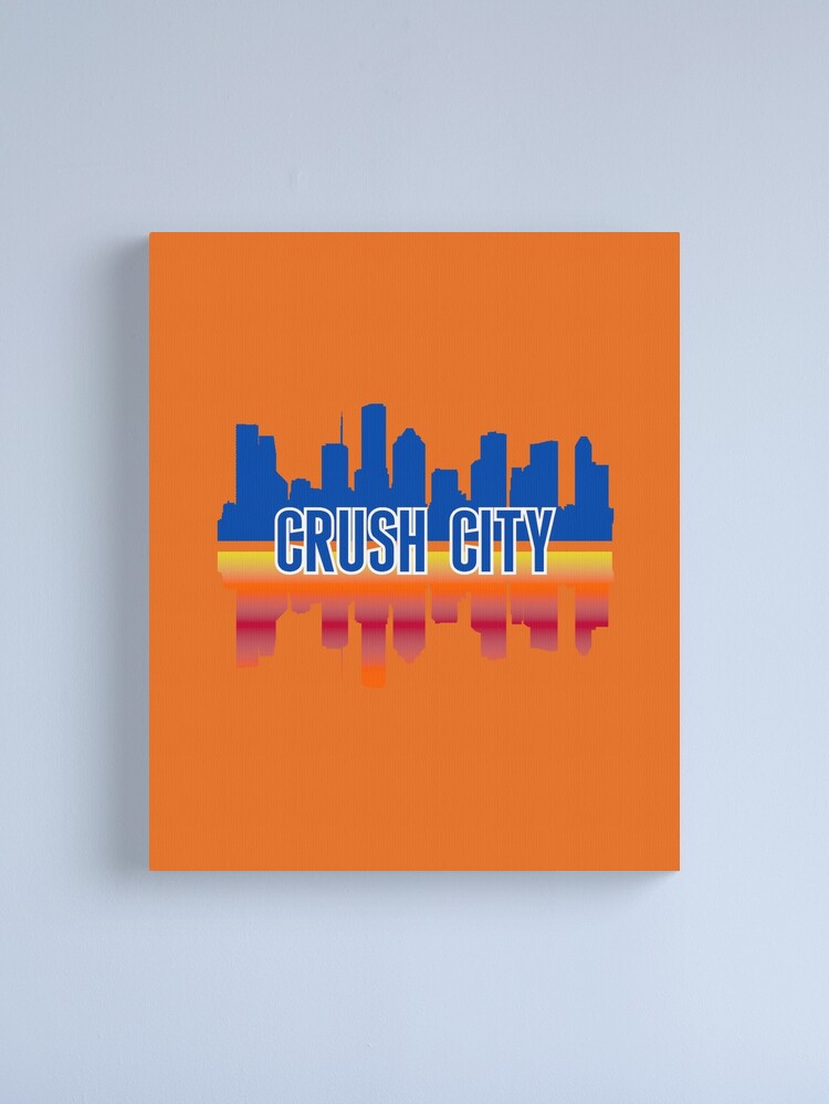 Houston Nickname Crush City Skyline | Poster