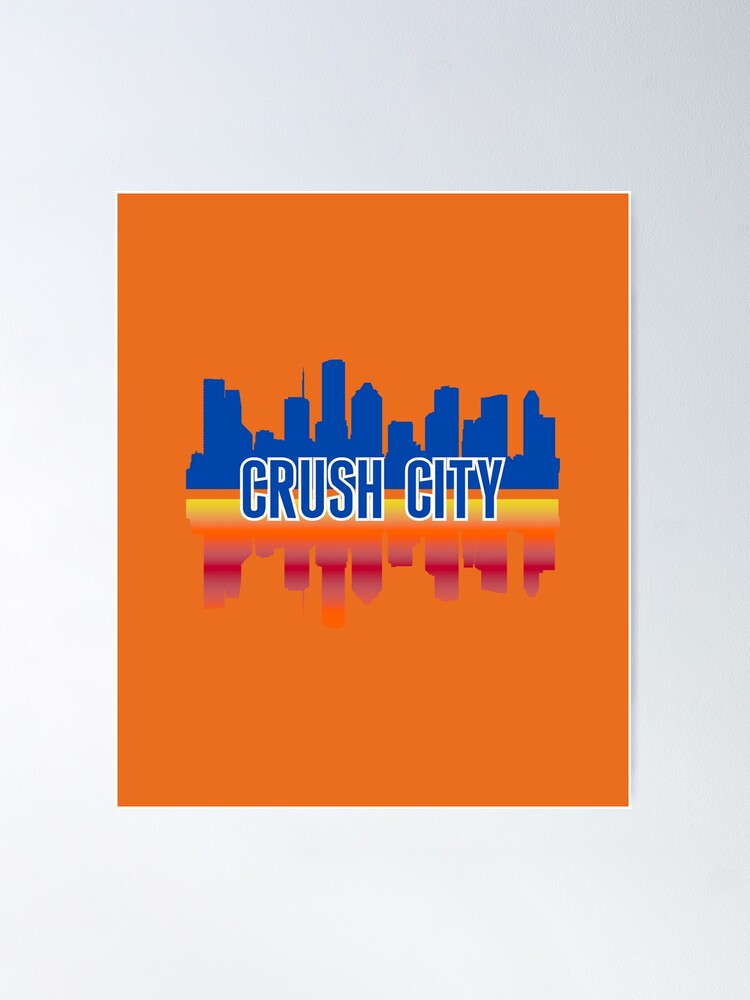 Houston Nickname Crush City Skyline Greeting Card for Sale by  Sport-Your-Gear