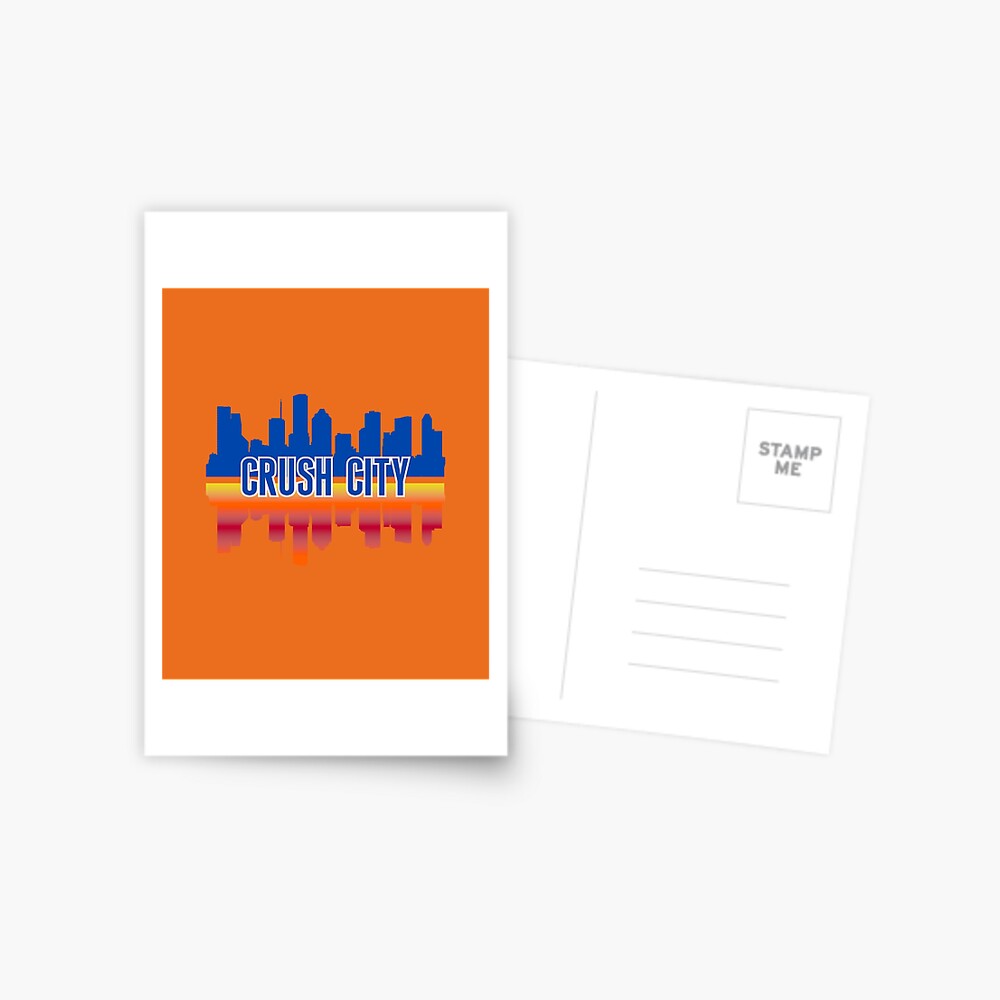 Houston Nickname Crush City Skyline | Art Board Print