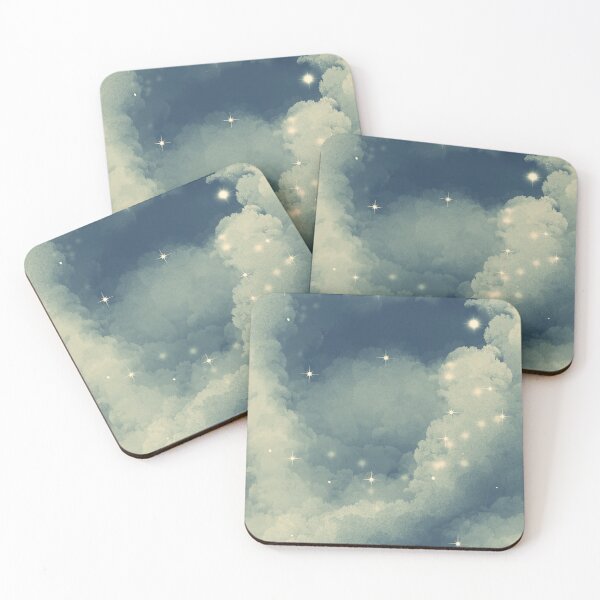 Item preview, Vintage Starry Blue Sky  designed and sold by ArtsOfBats.