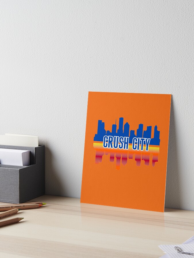 Houston Nickname Crush City Skyline | Tapestry