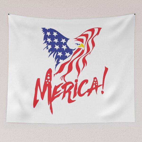 Item preview, Eagle Merica I Love America Women Men Costume USA Flag Fourth Of July American Pride designed and sold by shoptshirtswag.