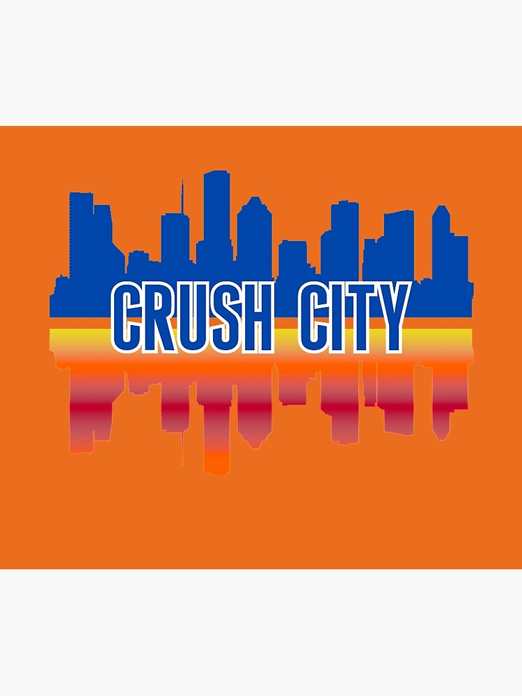 Houston Nickname Crush City Skyline | Tapestry