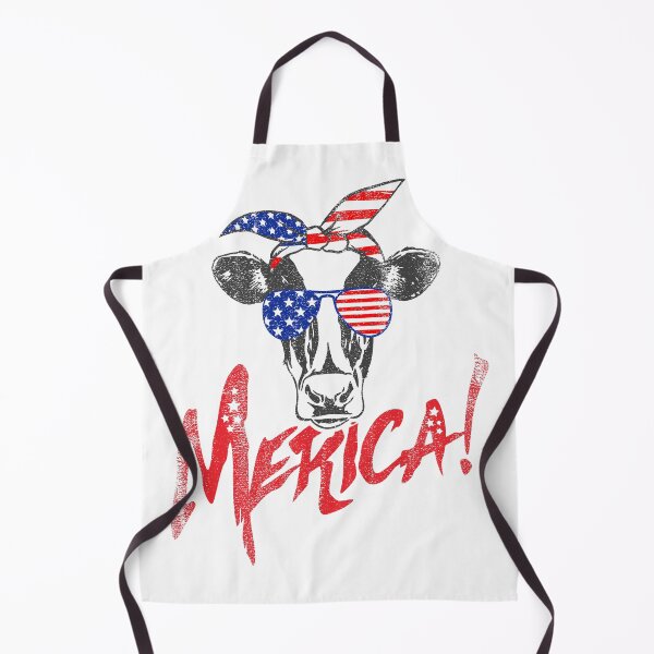 Item preview, Cow Merica I Love America Women Men Costume USA Flag Fourth Of July American Pride designed and sold by shoptshirtswag.