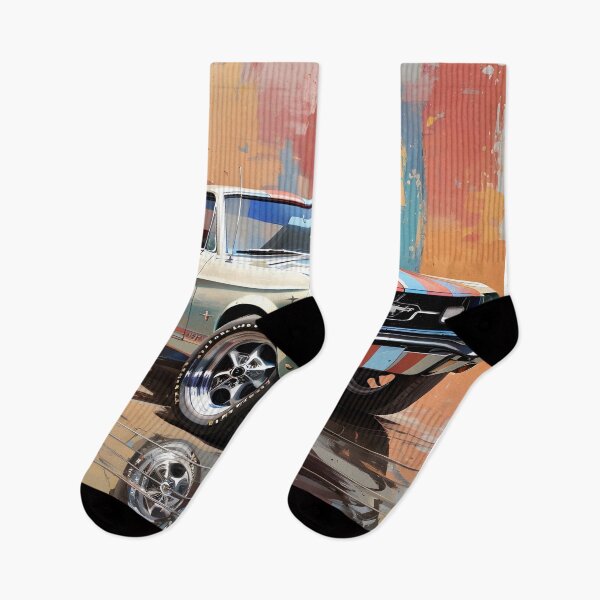 Item preview, Mustang Dreams: Abstract Digital Art designed and sold by Ceemko's Vintage Corner.