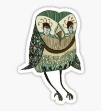 My Garden Owl Sticker