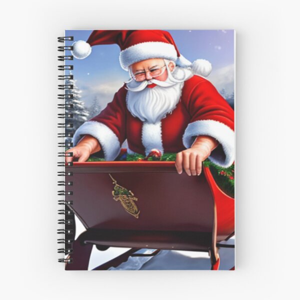 Item preview, Santa Checking His Sleigh designed and sold by KoliBabb.