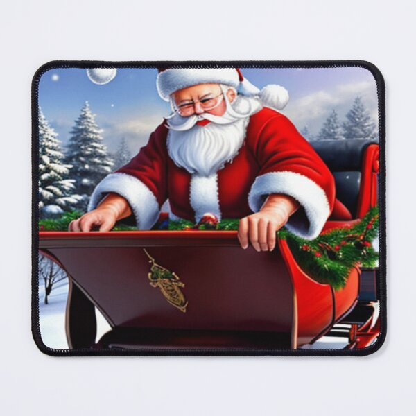 Item preview, Santa Checking His Sleigh designed and sold by KoliBabb.