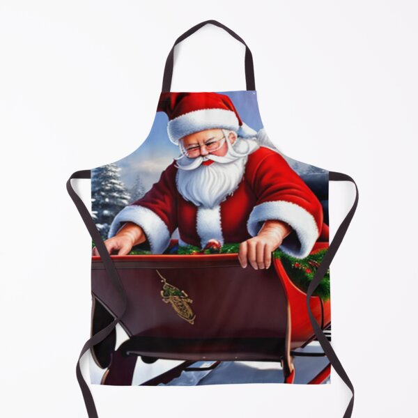 Item preview, Santa Checking His Sleigh designed and sold by KoliBabb.