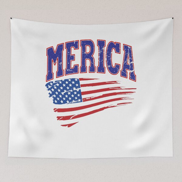 Item preview, Merica I Love America Women Men Costume USA Flag Fourth Of July American Pride designed and sold by shoptshirtswag.