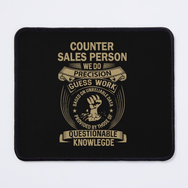 Item preview, Counter Sales Person designed and sold by MiraclePitts.