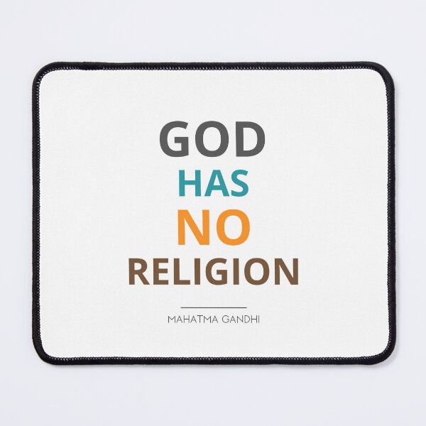 Item preview, “God has no religion.” Mahatma Gandhi designed and sold by Sketch-Shack.