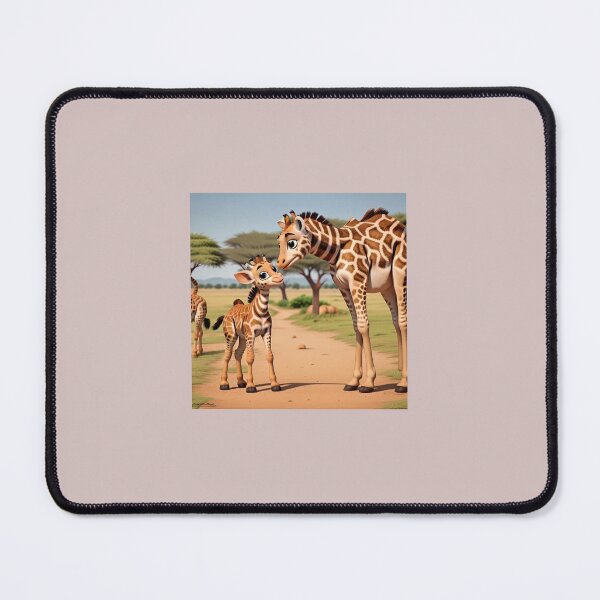 Item preview, Capture the curiosity of a baby giraffe designed and sold by Chukszy1.
