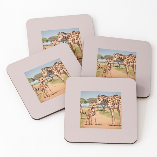 Item preview, Capture the curiosity of a baby giraffe  designed and sold by Chukszy1.