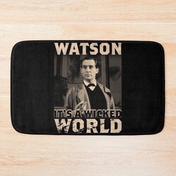Item preview, Watson, it's a wicked world designed and sold by Aleksandar Kostjuk.