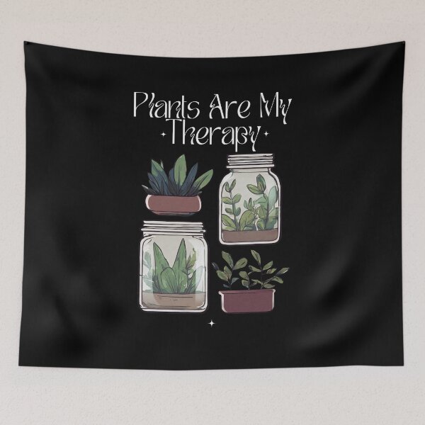 Item preview, Plants Are My Therapy designed and sold by Kasza-89.
