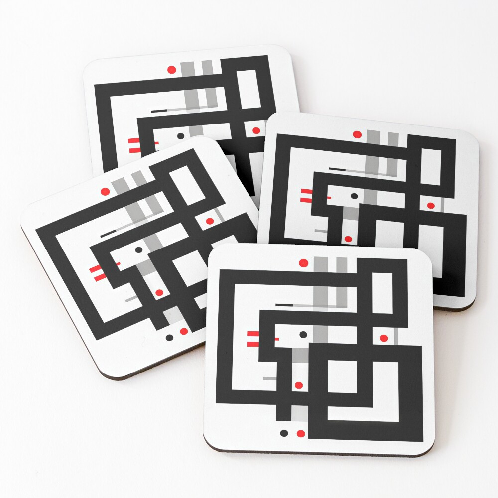 Item preview, Coasters (Set of 4) designed and sold by Ideationing.