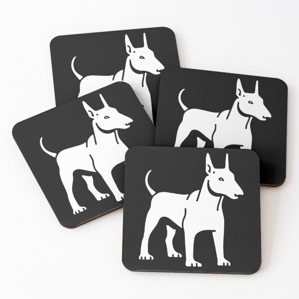 Item preview, Bull Terrier Cartoon Illustration designed and sold by TheHellSong.