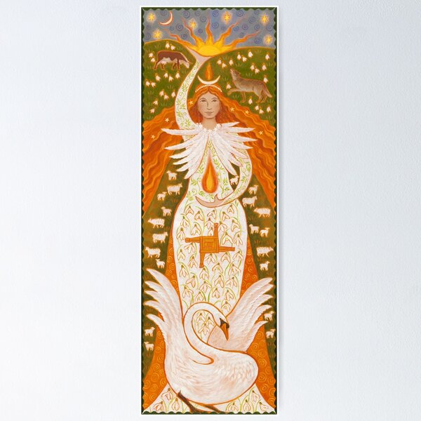 Item preview, Maiden Fire Goddess designed and sold by Painting Dreams.