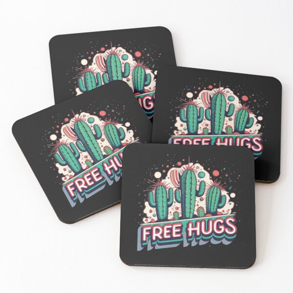 Item preview, Cactus Free Hugs designed and sold by LuckyFamily.
