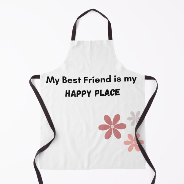 Item preview, My Best Friend is my Happy Place designed and sold by QuirkStreet.