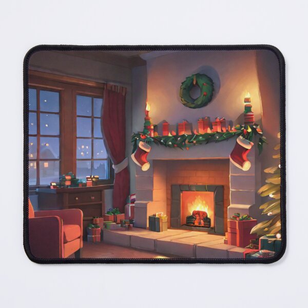 Item preview, Christmas Eve Fireplace designed and sold by KoliBabb.