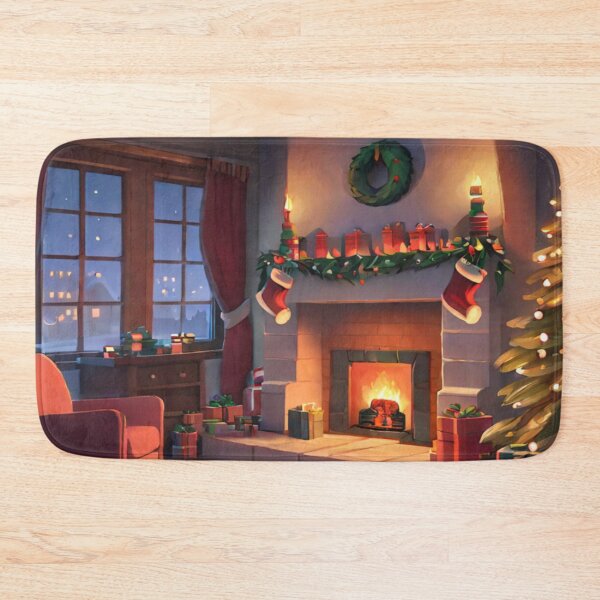 Item preview, Christmas Eve Fireplace designed and sold by KoliBabb.