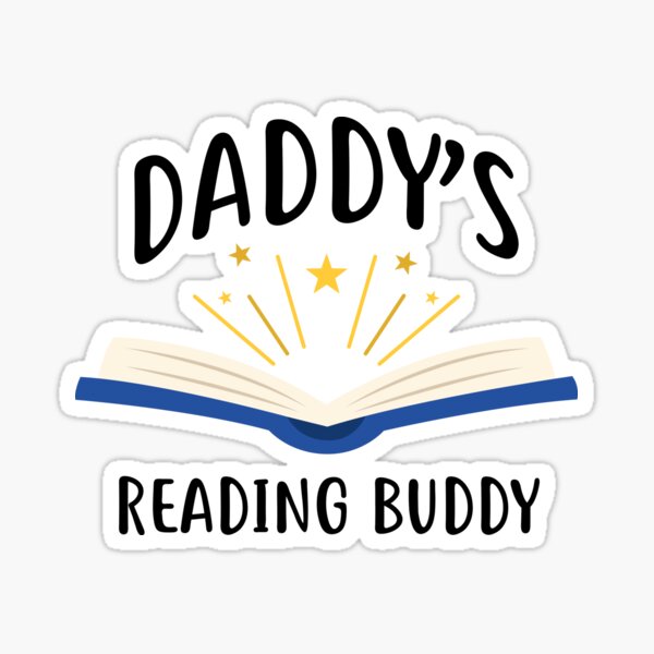 Daddy's Reading Buddy / Baby Bookish Decor Ideas Aesthetic Rainbow