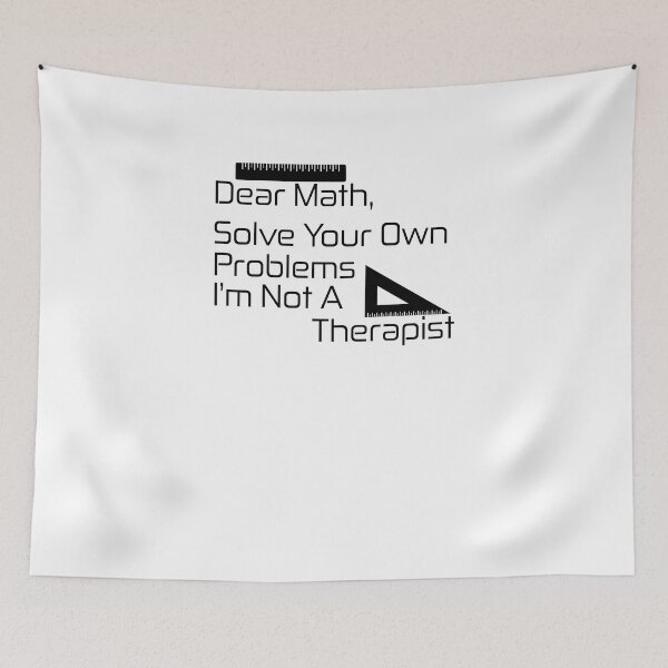Item preview, Dear Math Solve Your Own Problems designed and sold by TeeTimeGuys.